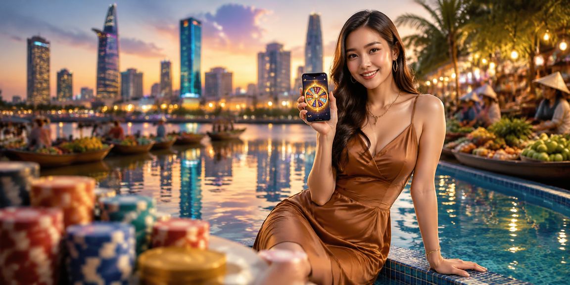 Bàn roulette bên dòng sông Mekong kết hợp hương vị cà phê Việt Nam đặc trưng